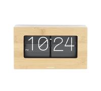 Karlsson Orologio da tavolo Flip - Bambù