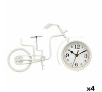 Orologio da Tavolo Gift Decor Bianco Bicicletta [4 Unità]