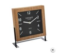 Orologio da tavolo in metallo - H23 cm - designer di interni
