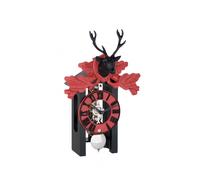 Orologio da tavolo nero con movimento scheletrico di 8 g.. HE 23032-740721 nuovo