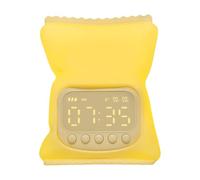 Orologio da tavolo per bambini, indicatore digitale del buongiorno, struttura adatta ai bambini, funzione snooze programmata, accessorio da tavolo per dormire