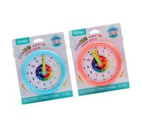 Orologio da tavolo per imparare a parlare per bambini ragazzi ragazze orologio educativo orologio da tavolo per parlare Impara a dire l'ora Orologio per bambini