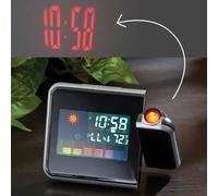 Orologio Da Tavolo Per La Proiezione Multifunzionale Del Meteo E Della Data