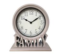 Orologio da tavolo silenzioso con numeri arabi, decorativo, minimalista, da