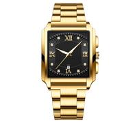 Orologio da uomo alla moda, al quarzo, da uomo, lavorazione metallica, alta tecnologia, quadrante trasparente, zaffiro simile a cristallo, design scheletrato, funzione estetica moderna al quarzo, B