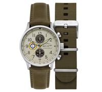 Orologio da uomo AVI-8 Hawker Hurricane Quarzo Kaki Quadrante AV-4011-1B