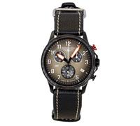 Orologio da uomo Bauhaus Aviation Quarzo Marrone Quadrante Chronograph BA-28861