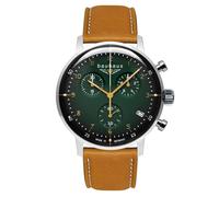 Orologio Da Uomo BAUHAUS Dessau Quarzo Cronografo Braun/Verde Chrono 2096-4