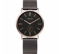 Orologio Da Uomo Bering Armbanduhr Slim Radio Control - 53739-262 Meshband
