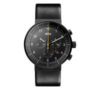 Orologio da uomo Braun Prestige Quartz quadrante nero cinturino in pelle...