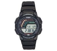 Orologio da uomo Casio Digital Resin Strap Quarzo Nero Quadrante WS-1800-1AV