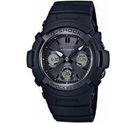 Orologio Da Uomo CASIO G-SHOCK Solare AWG-M100SBB-1AJF Nero NUOVO Dal Giappone