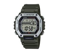 Orologio da uomo Casio in resina digitale quadrante verde - Mwd-110H-3Avdf, c...