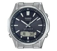 Orologio da uomo CASIO LINEAGE LCW-M100TSE-1AJF radio solare nero argento