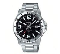Orologio da uomo Casio MTP-VD01D-1B, con cinturino in acciaio inossidabile, quadrante analogico al quarzo, adatto per abbigliamento e accessori quotidiani, regalo per uomo Dettagli prodottoModello: MT