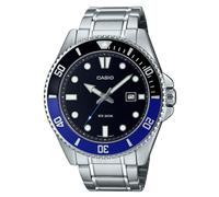 Orologio da uomo Casio Standard al quarzo Nero Quadrante sportivo MDV-107D-1A2