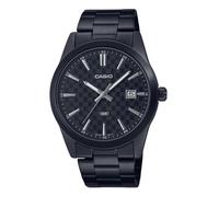 Orologio da uomo Casio Standard Nero Quadrante al quarzo MTP-VD03B-1A