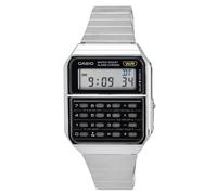 Orologio da uomo Casio vintage al quarzo Nero Quadrante casual CA-500WE-1A