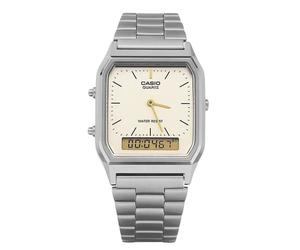 Orologio da uomo Casio Vintage Analog Digital In acciaio inox AQ-230GG-9A