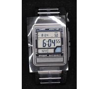 Orologio da uomo CASIO WAVE CEPTOR WV-59RD-1AJF Super Illuminator in acciaio ...
