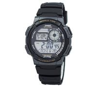 Orologio da uomo Casio Youth Digitale World Time Vetro Resina AE-1000W-1AV