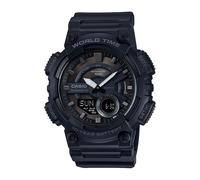 Orologio da uomo Casio Youth Series analogico-digitale quadrante nero - AEQ-1...