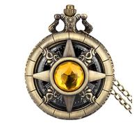 Orologio Da Uomo Catena con Numeri Romani Gemme Vintage Steampunk
