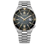 Orologio da uomo CITIZEN COLLECTION TSUYOSA automatico 40 mm SS quadrante ner...