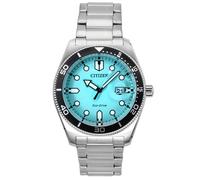 Orologio da uomo Citizen Marine Solar Turchese Quadrante Sport AW1760-81W 100M