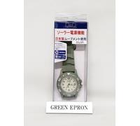 Orologio da uomo CITIZEN Q&Q Solar Divers Style 100 m (10 ATM) verde E02A-005VK