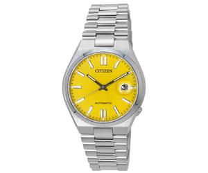 Orologio da uomo Citizen Tsuyosa Automatic Giallo Quadrante Dress NJ0150-81Z 50M