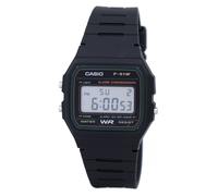 Orologio da uomo cronografo sportivo Casio Verde Quadrante Quarzo F-91W-3SDG