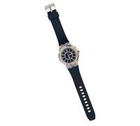 Orologio da uomo da 34 mm, coppia luminosa e di personalità, al quarzo, con cinturino per orologio da donna, Nero , misura unica