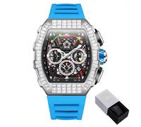 Orologio da uomo di lusso dell'azienda di moda ONOLA, impermeabile, con movimento automatico, diamanti Lega di zinco