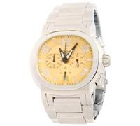 Orologio da uomo Festina crono in acciaio con quadrante giallo da 38 mm, Bracciale