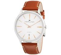 Orologio da uomo HAMILTON JAZZMASTER THINLINE AUTO in acciaio e cuoio H38525512