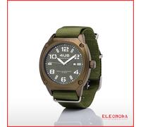 orologio da uomo in alluminio tipo militare Cesare Paciotti cinturino cordura di
