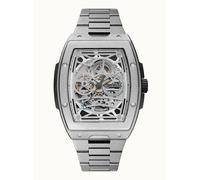 Ingersoll The Challenger Mens, orologio automatico da uomo da 42 mm con quadrante argentato e bracciale argentato in acciaio inossidabile I12310