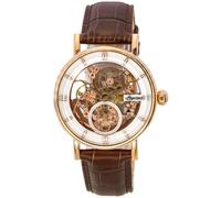 Ingersoll Men's The Herald Automatic Watch with Skeleton Dial and Brown Leather Strap I00401B