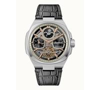 Ingersoll The Spirit Mens, orologio automatico da uomo di 46,7 mm con quadrante nero e cinturino in pelle nera I15801