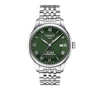Orologio da uomo Le Locle automatico in acciaio e quadrante verde
