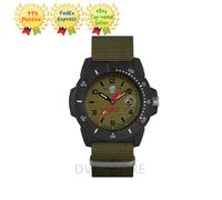 Orologio da uomo Luminox Navy Seal 45mm originale con quadrante verde e...