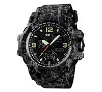 Orologio da Uomo Mimetico Sportivo da Esterno Impermeabile, Orologi da Uomo, Data, Multifunzione, Tattico, Allarme, Cronometro, Orologi Analogici(Color-1)