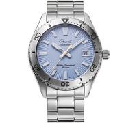 Orient Mako RA-AC0Q12L30B - Orologio da uomo automatico con quadrante blu e cinturino in acciaio, edizione limitata, 75° anniversario