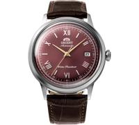 Orologio da uomo Orient Bambino Classic quadrante bordeaux cinturino in pelle...