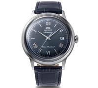 Orologio da uomo Orient Bambino classico quadrante blu cinturino in pelle RA-...