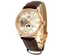 Orologio da uomo ORIENT Classic Sun & Moon RN-AS0002S automatico semi schelet...