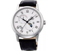Orologio da uomo Orient Sun and Moon quadrante bianco RA-AK0008S30B