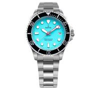 Orologio da uomo Ratio Apneista Blu ghiaccio Quadrante subacqueo RTF032