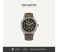 Orologio da uomo San Martin 40mm Classic Vintage YN55 Orologio da polso meccanico automatico Durevole 10Bar Impermeabile luminoso SN0065